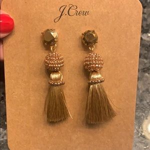 J Crew tassel earrings